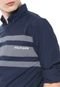 Camisa Tommy Hilfiger Reta Estampada Azul-marinho - Marca Tommy Hilfiger