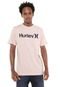 Camiseta Hurley O&O Solid Rosa - Marca Hurley