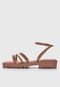 Rasteira Dafiti Shoes Flatform Nude - Marca DAFITI SHOES