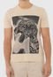Camiseta Ellus Leopardo Bege - Marca Ellus