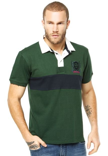 Camisa Polo TNG Bordado Verde - Marca TNG