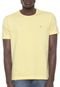 Camiseta Aramis Regular Fit Bordado Amarela - Marca Aramis