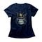 Camiseta Feminina Gorilla King - Azul Marinho - Marca Studio Geek 