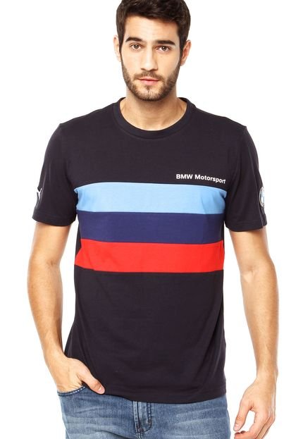 Camiseta Puma BMW Team Azul - Marca Puma