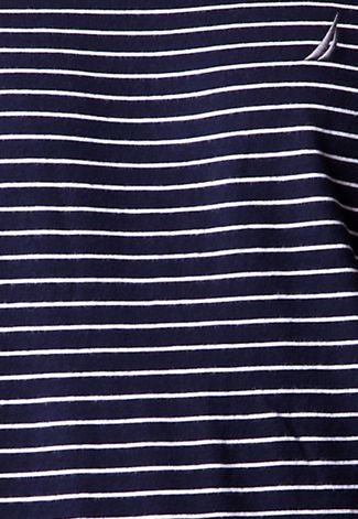 Camiseta Nautica Stripe Azul