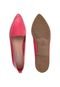 Mocassim Bico fino Conforto SB Shoes ref.40100 Pink - Marca SB Shoes
