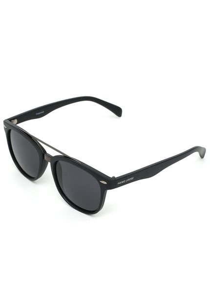 Óculos de Sol Hang Loose Geométrico Preto - Marca Hang Loose