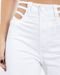 Calça Feminina Hot com Cós e Espelho Vazado   22449 Branco Consciência - Marca Consciência
