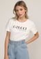 Camiseta Colcci Lettering Off-White - Marca Colcci