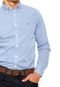 Camisa Tommy Hilfiger Slim Fit Geométrica Azul - Marca Tommy Hilfiger