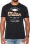 Camiseta Triton Estampada Preta - Marca Triton