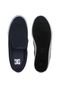 Slip On Couro DC Shoes Trase Slip-On Azul-Marinho - Marca DC Shoes