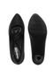 Scarpin Comfortflex Fosco Preto - Marca Comfortflex