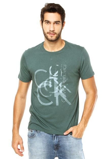 Camiseta Calvin Klein Jeans Verde - Marca Calvin Klein Jeans