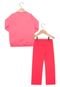 Conjunto Malwee Peppa Pig Infantil Rosa - Marca Malwee