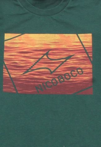 Camiseta Nicoboco Menino Frontal Verde