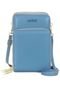 Bolsa Feminina Porta Celular Shoulder Bag Star Shop Transversal Carteira Azul - Marca STAR SHOP