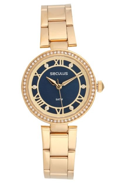 Relógio Seculus 28847LPSVDS1 Dourado - Marca Seculus