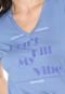 Camiseta Osmoze Camiseta Azul - Marca Osmoze