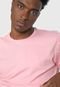 Camiseta Polo Wear Lisa Rosa - Marca Polo Wear