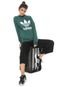 Moletom Fechado adidas Originals ADICOLOR Trf Crew Verde - Marca adidas Originals