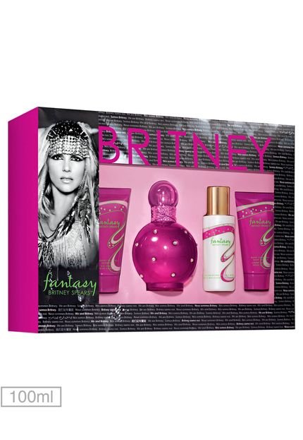 Coffret Eau de Parfum Fantasy 100ml - Marca Britney Spears