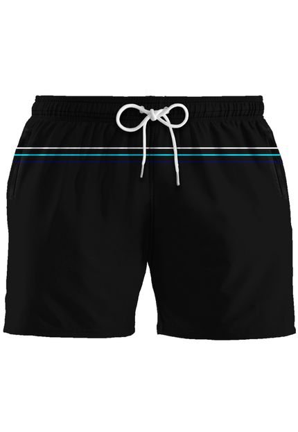 Bermuda Masculina Estampada Dulk Short Praia Mauricinho Aurora - Marca Dulk