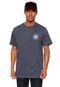 Camiseta DC Shoes Wheel Of Steelo Zh Azul - Marca DC Shoes