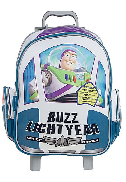 Mochilete Toy Story Buzz Lightyear Azul - Marca Dermiwil