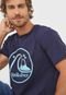 Camiseta Quiksilver Flow Ride Azul-Marinho - Marca Quiksilver