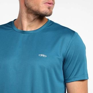 Camiseta Olympikus Essential Masculina - Azul Petróleo