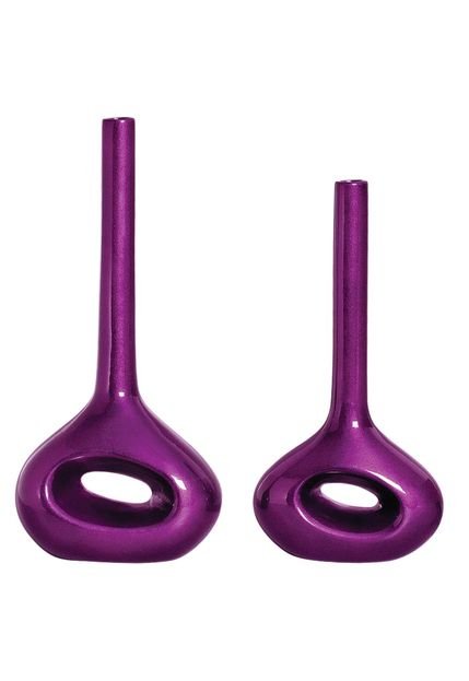 Kit 2 Vasos Pegorin Londres Roxo - Marca Pegorin