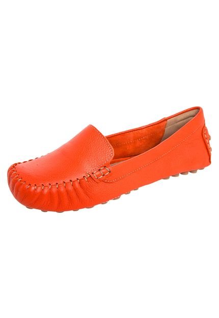 Mocassim Dakota Laranja - Marca Dakota