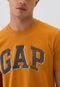 Camiseta GAP Reta Logo Amarelo - Marca GAP