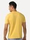 Camiseta Aleatory Masculina Dark Grey Icon Amarela - Marca Aleatory