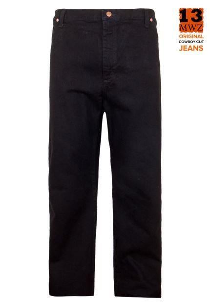 Calça Jeans Wrangler Reta Pockets Preta - Marca Wrangler