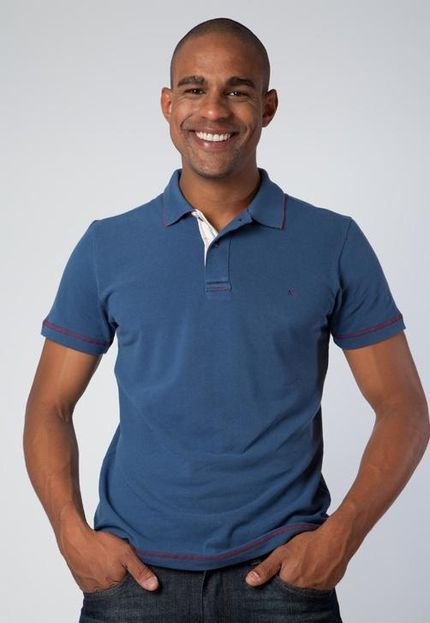 Camiseta Polo Clean Azul - Marca Aramis