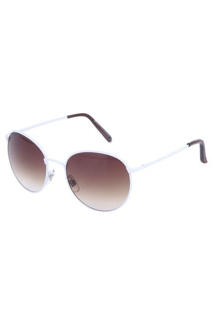 Óculos de Sol Evant Degradê Branco/Marrom - Marca Evant