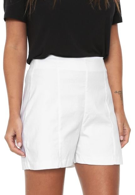 Short Mercatto Liso Branco - Marca Mercatto