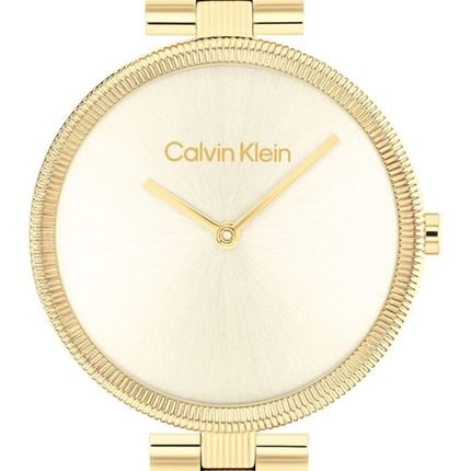 Relógio Calvin Klein Gleam Feminino Dourado - 25100014 - Marca Calvin Klein