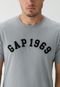Camiseta GAP 1969 Cinza - Marca GAP