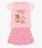 Conjunto Infantil Blusa Com Saia Trick Nick Rosa - Marca Trick Nick