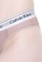 Calcinha Calvin Klein Underwear Tanga Mesh Modern Rosa - Marca Calvin Klein Underwear