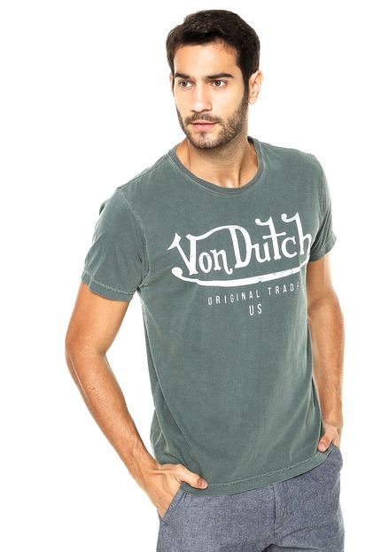 Camiseta Von Dutch Original Trade Verde - Marca Von Dutch 