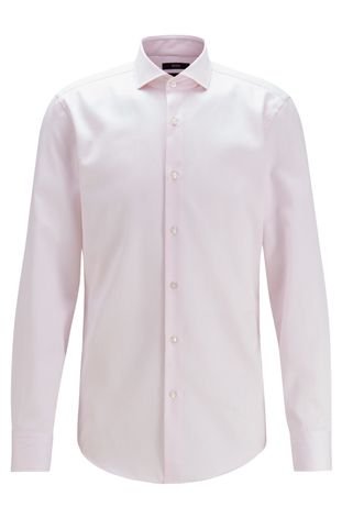 Camisa BOSS Jason Rosa Pastel - Compre Agora | Dafiti Brasil