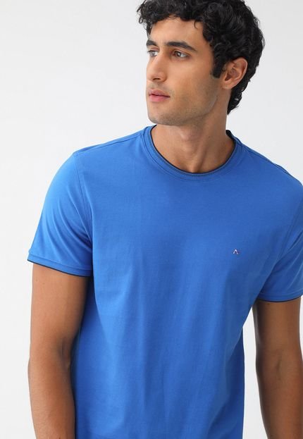 Camiseta Aramis Reta Azul - Marca Aramis
