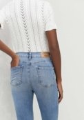 Calça Jeans Reta Slim Cropped Shaping - Marca Lez a Lez