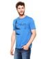 Camiseta Calvin Klein Jeans Estampada Azul - Marca Calvin Klein Jeans