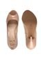 Peep Toe Doc Dog Cone Nude - Marca Doc Dog