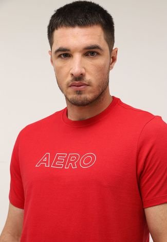 Camiseta Aeropostale Logo Vermelha - Compre Agora